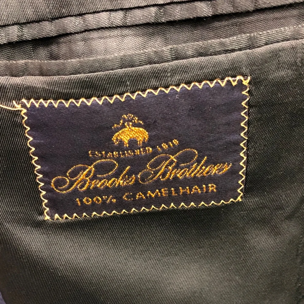 Brooks Brothers 100% Camel Hair Suit Jacket